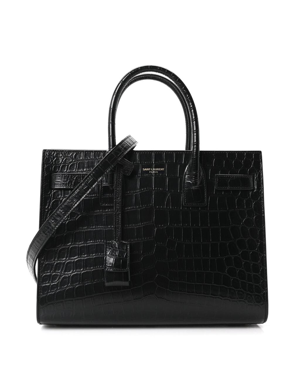 Saint Laurent Calfskin Crocodile #317484S17B